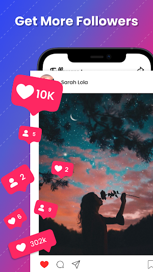 Follower+ : Get More Followers Screenshot 0