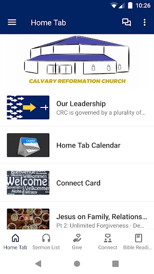 Calvary Reformation Church Screenshot 0