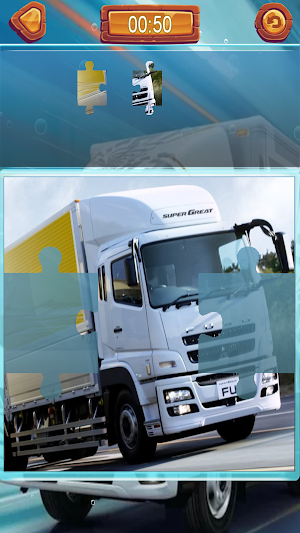 Fuso Trucks Jigsaw Puzzle Screenshot 2