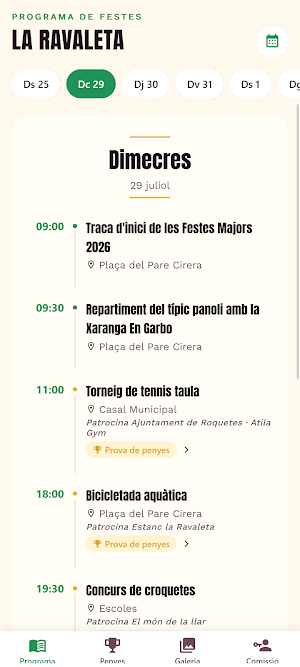 Festes Majors Ravaleta Screenshot 0