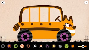 Labo Halloween Car:Draw & Race for Kids,Toddlers Screenshot 1