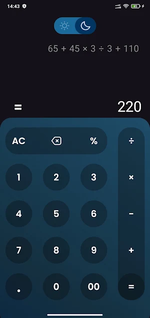 CalcSwift Screenshot 0