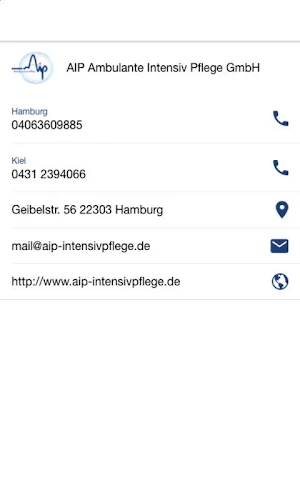 AIP Ambulante Intensiv Pflege Screenshot 3