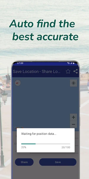 Save - Share Location Map Screenshot 0