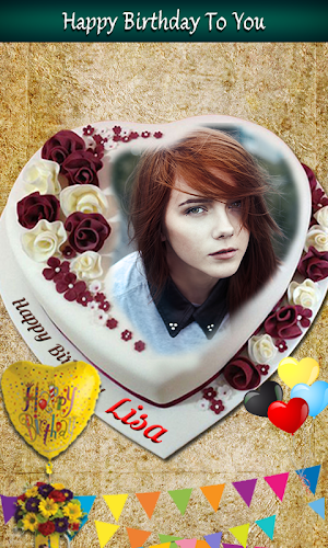 Photo On Cake 2020 : Birthday Cake Pics Editor Screenshot 0