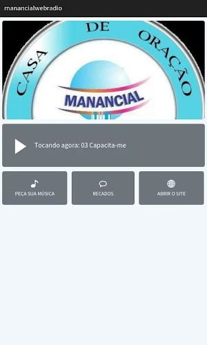 Manancial Web Rádio Screenshot 0