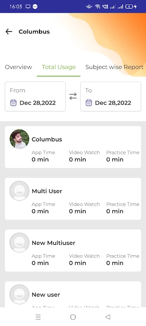 Columbus Teaching App Screenshot 2