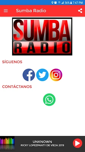 SUMBA Radio Screenshot 2
