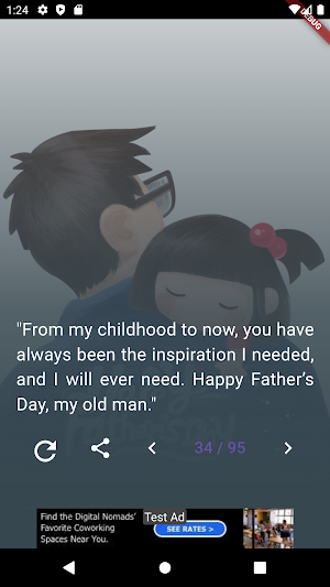 Father's Day  Quotes, Messages Screenshot 2