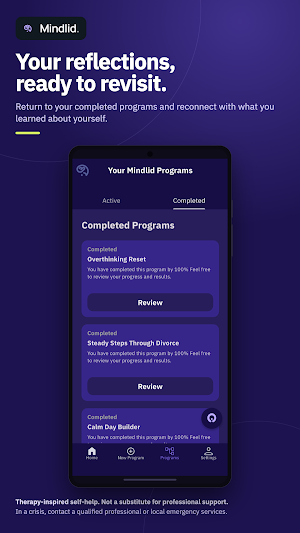 Mindlid: Emotional Wellness Screenshot 3