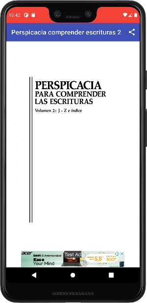 Perspicacia para escrituras 2 Screenshot 1
