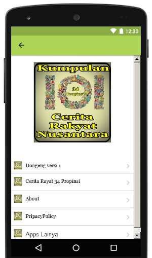 1001 Kumpulan Dongeng Nusantara Lengkap  Offline Screenshot 0