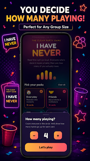 I have never - Party Game Screenshot 1