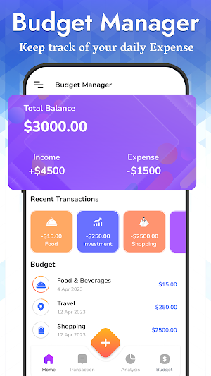 My Bucks - Expense Tracker Screenshot 0