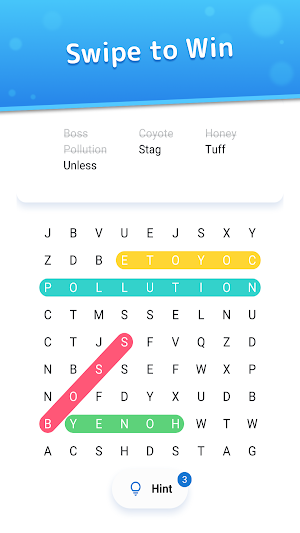 Word Search - Crossword Puzzle Screenshot 1