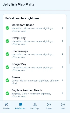 Malta Beach Buddy Screenshot 2