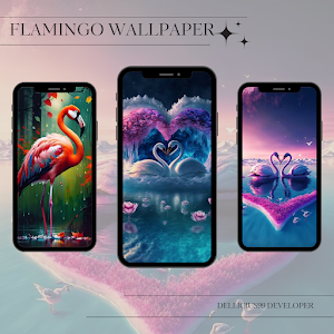 Wallpaper Flamingos Screenshot 2