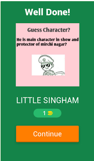 Little Singham 2022 Quiz Game Screenshot 1