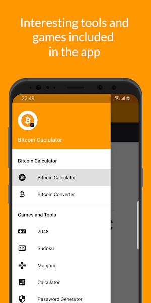 Bitcoin Calculator - Converter Screenshot 2