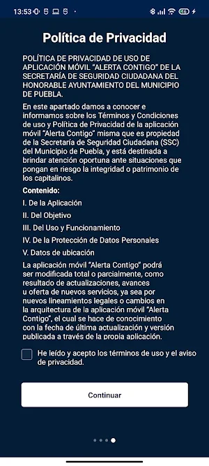 Alerta Contigo Screenshot 1