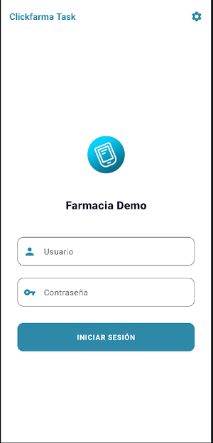 Clickfarma Task Screenshot 0