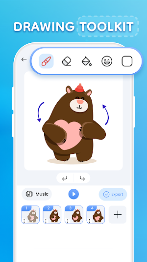 Flip Clip: 2D Draw Animation Screenshot 2