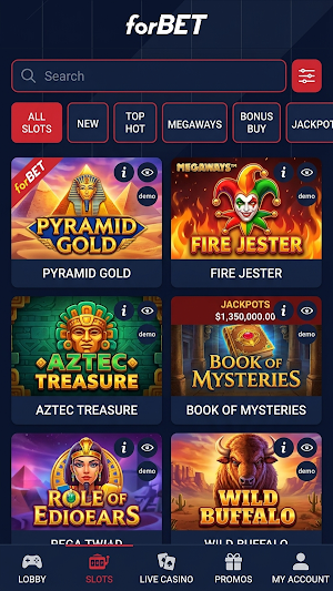 FOrbet Screenshot 3