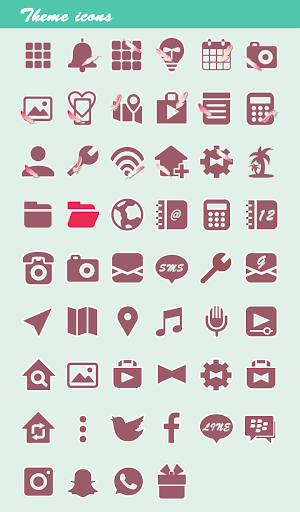 Cute Wallpaper Flamingos Theme Screenshot 3