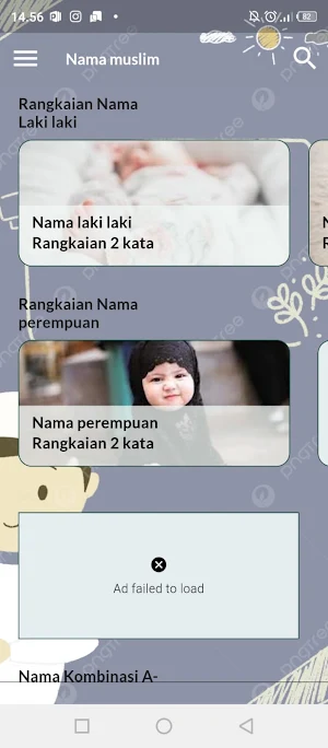 Daftar Nama Bayi Islam & arti Screenshot 0