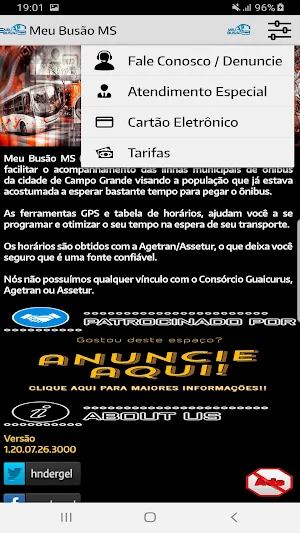 Meu Busão MS Screenshot 2