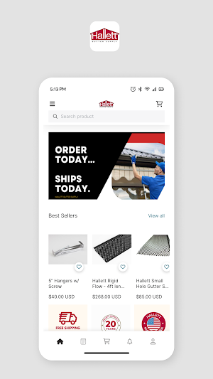 Hallett Gutter Supply Screenshot 3