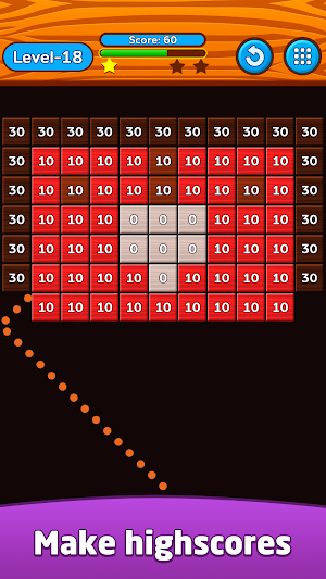 Wooden Bricks Vs Balls Screenshot 0
