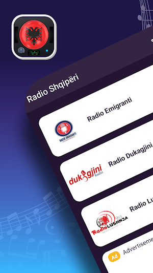Radio Shqipëri FM dhe AM Live Screenshot 0