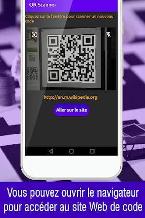 qr code scanner, lecteur qr Screenshot 2
