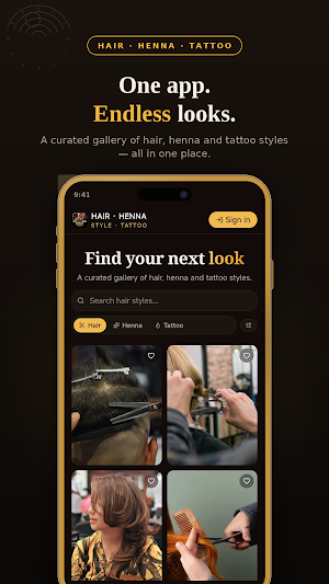 Hair Henna & Tattoo styles Screenshot 2