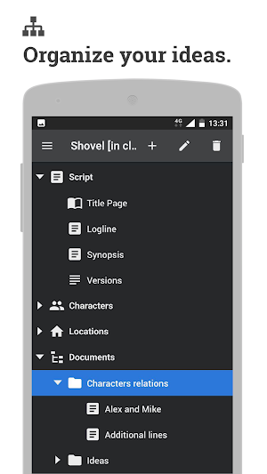 KIT Scenarist Screenshot 1