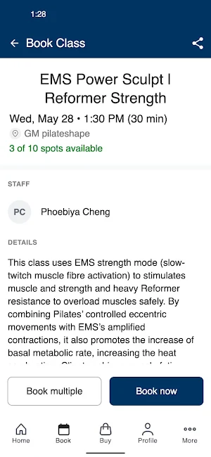 GM pilateshape｜普拉提塑形｜EMS Screenshot 2