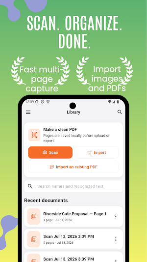 Scan Trove: PDF Scanner Screenshot 0