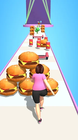 Chubby Sprint: 3D Adventure Screenshot 0