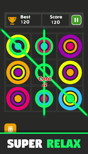 Match 3 Color Rings Puzzle Screenshot 2