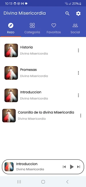 Divina Misericordia: Audio Screenshot 0