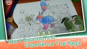 Magic Painting:Augmented Reality Coloring Book Screenshot 1