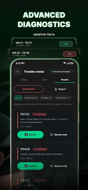 Cafix: OBD2 Car Scanner Screenshot 1
