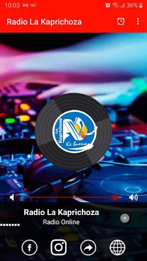 Radio La Kaprichoza Screenshot 1