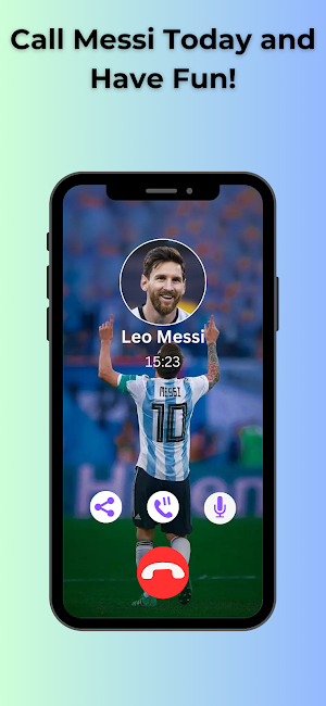 Leo Messi Video Call & Chat Screenshot 3