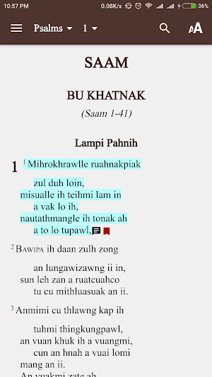 Khualsim Bible Screenshot 0