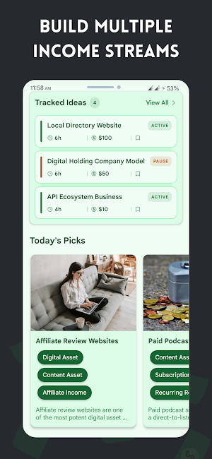Semi Passive Income Ideas Screenshot 2