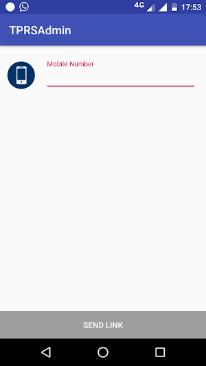 TPRS Admin Screenshot 0