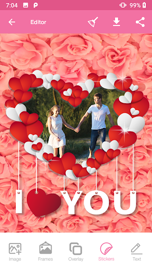 Valentine Frame Screenshot 2