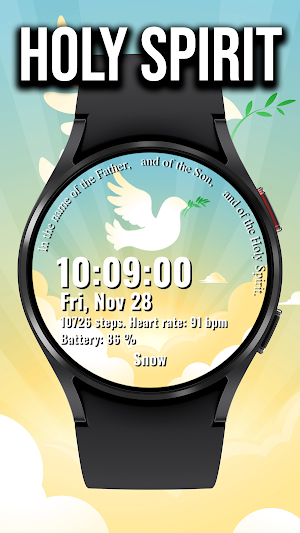 A064 Holy Spirit Watch Face Screenshot 0